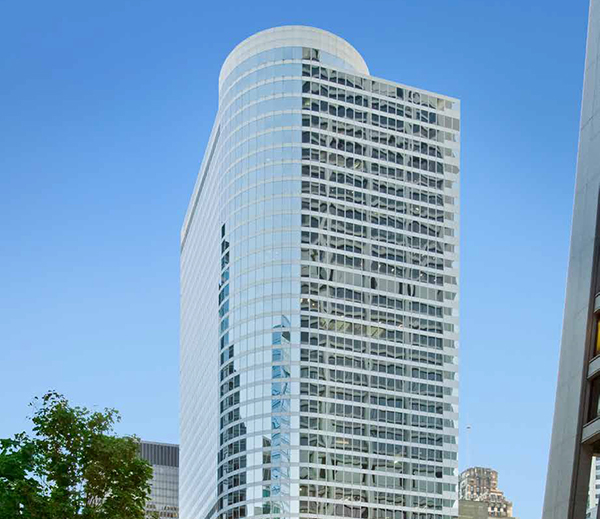 Outside view of 55 West Monroe